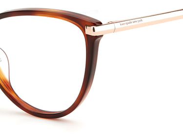 Premium Women Kate Spade Model Eyeglasses: Laval - Havana- SpecSMART Eye Clinic (Zoom View)